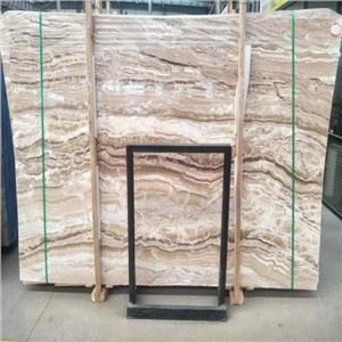 Wooden Travertine Onxy Slab