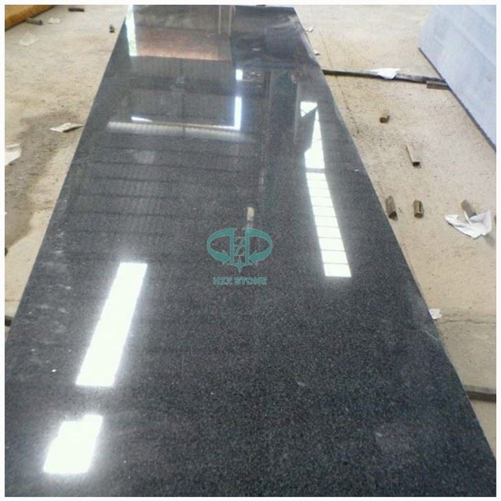 G654 Dark Granite Countertop Slab