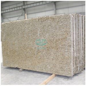 Giallo dekoratif Granite Slab