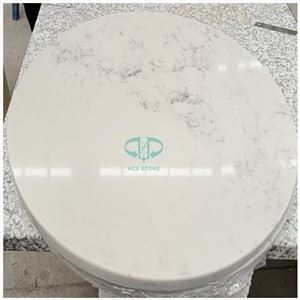 Round Quartz Coffee Table