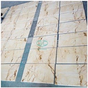 Sofitel Gold Marble Flooring mozayik