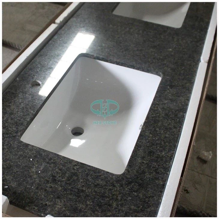 Uba Tuba Green Granite Vanity