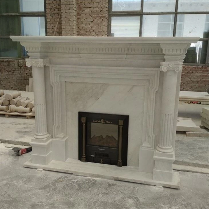 Modèn chemine Marble