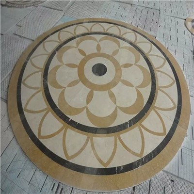 Natirèl Marble Flooring Modèl